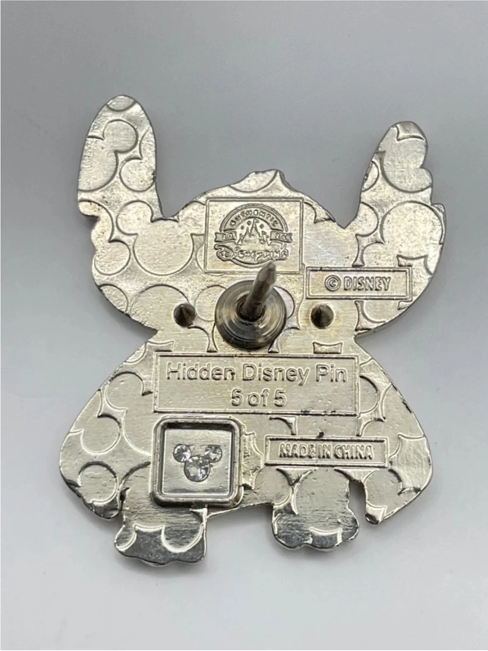 Disney Pin Stitch Vampire Halloween hidden mickey Experiment 626